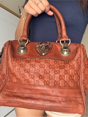 AUTHENTIC GUCCI BABOUSKA BOSTON BAG FROM 2000s